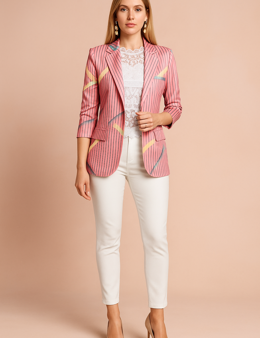 Jovie | Elegancka damska kurtka z kołnierzem szalowym 6