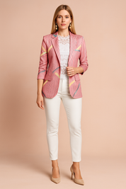 Jovie | Elegancka damska kurtka z kołnierzem szalowym 6