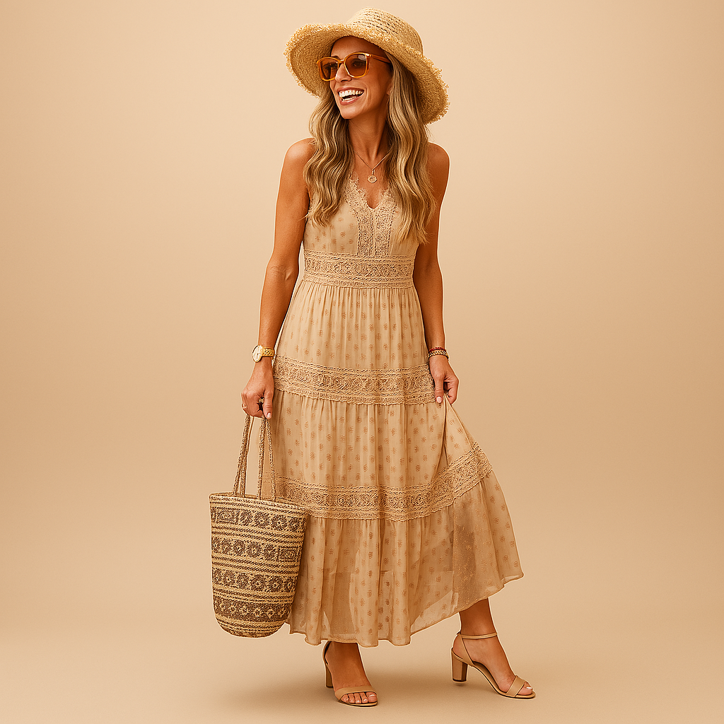 Yara | Letnia sukienka boho w stylu ibiza dla kobiet 1