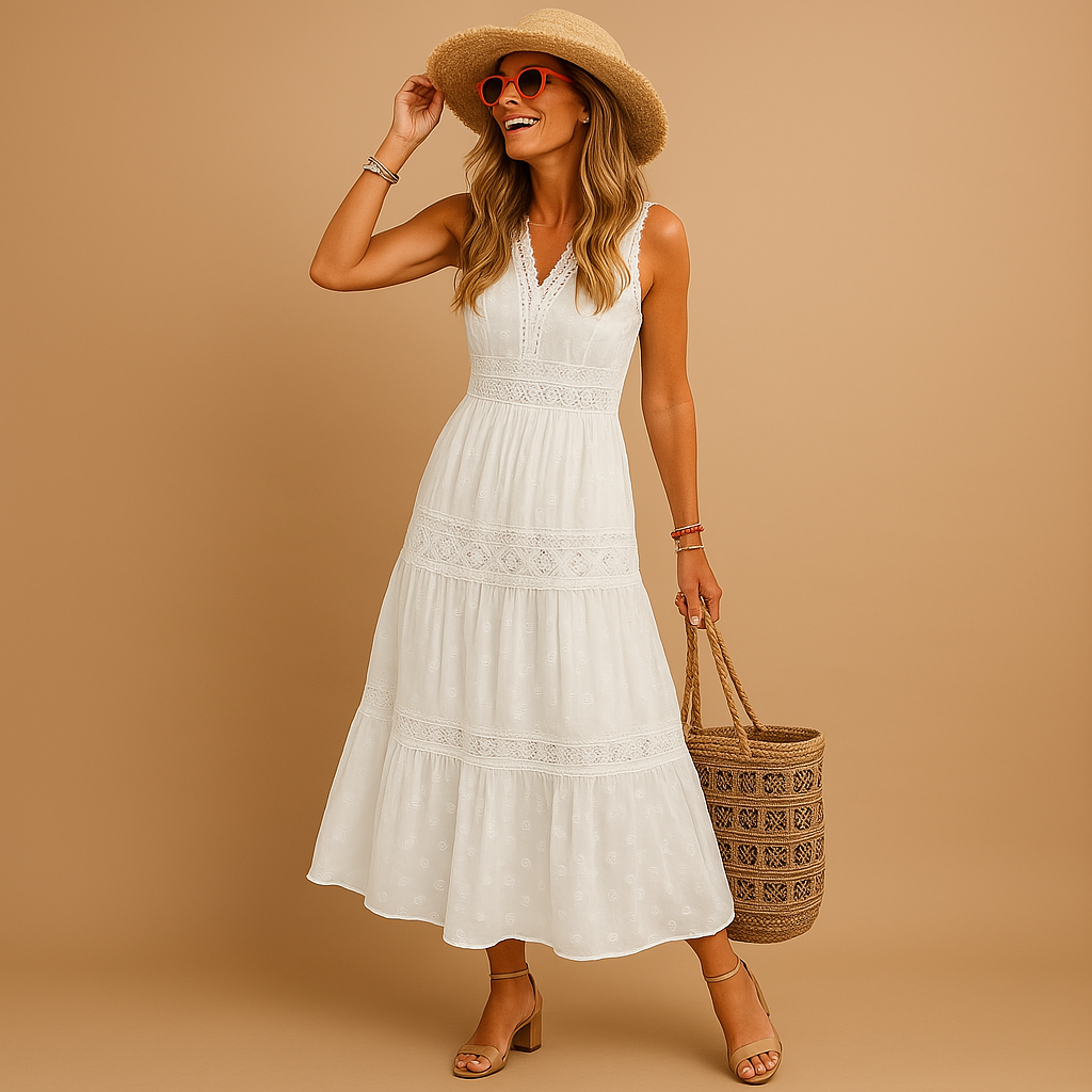 Yara | Letnia sukienka boho w stylu ibiza dla kobiet 4